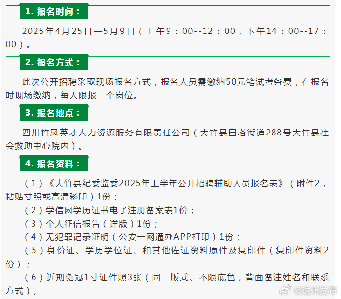 大竹人才网最新招聘信息汇总